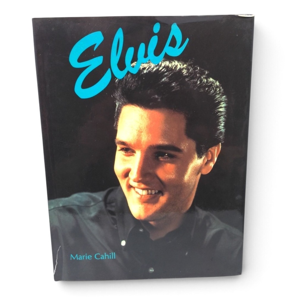 VTG Elvis Presley Biography Book Marie Cahill 1994 JG Press Music History Photos